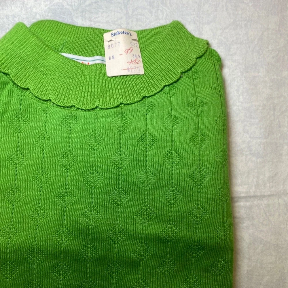 Vintage 1960s Health-Tex Little Lord Stuart Boys Outfit Plaid Shorts Set Sz 6/7
